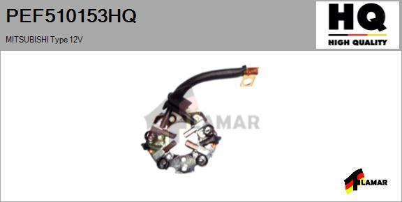 FLAMAR PEF510153HQ - Кронштейн, угольная щетка autospares.lv