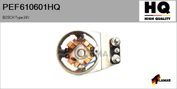 FLAMAR PEF610601HQ - Кронштейн, угольная щетка autospares.lv