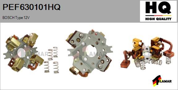 FLAMAR PEF630101HQ - Кронштейн, угольная щетка autospares.lv