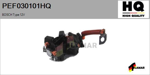 FLAMAR PEF030101HQ - Кронштейн, угольная щетка autospares.lv