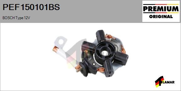 FLAMAR PEF150101BS - Кронштейн, угольная щетка autospares.lv