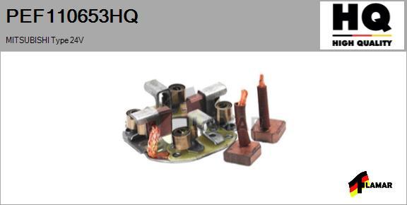 FLAMAR PEF110653HQ - Кронштейн, угольная щетка autospares.lv