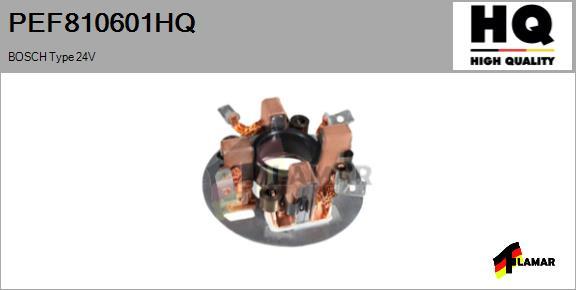 FLAMAR PEF810601HQ - Кронштейн, угольная щетка autospares.lv