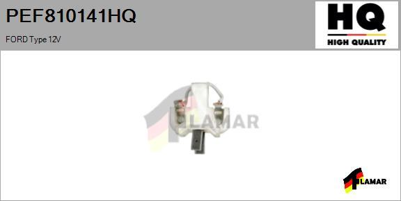 FLAMAR PEF810141HQ - Кронштейн, угольная щетка autospares.lv