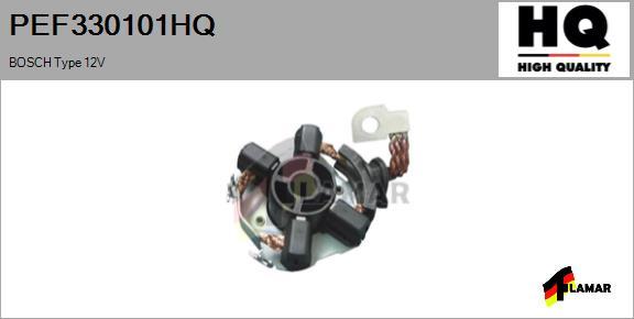 FLAMAR PEF330101HQ - Кронштейн, угольная щетка autospares.lv