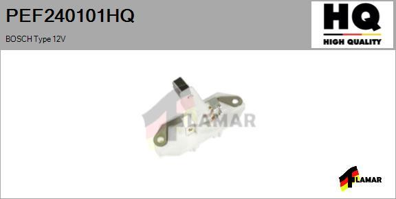 FLAMAR PEF240101HQ - Кронштейн, угольная щетка autospares.lv