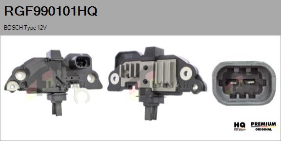 FLAMAR RGF990101HQ
 - Регулятор напряжения, генератор autospares.lv