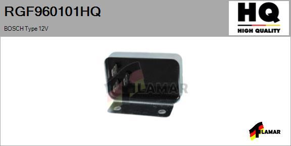 FLAMAR RGF960101HQ - Регулятор напряжения, генератор autospares.lv