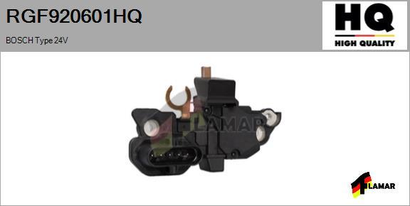 FLAMAR RGF920601HQ - Регулятор напряжения, генератор autospares.lv