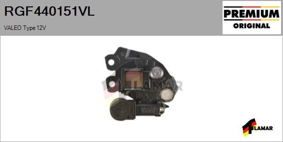 FLAMAR RGF440151VL - Регулятор напряжения, генератор autospares.lv