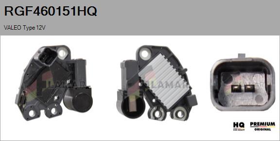 FLAMAR RGF460151HQ - Регулятор напряжения, генератор autospares.lv