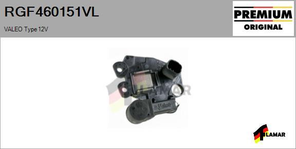 FLAMAR RGF460151VL - Регулятор напряжения, генератор autospares.lv