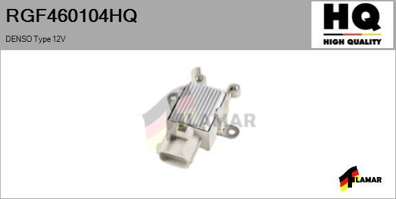 FLAMAR RGF460104HQ - Регулятор напряжения, генератор autospares.lv