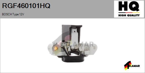 FLAMAR RGF460101HQ - Регулятор напряжения, генератор autospares.lv