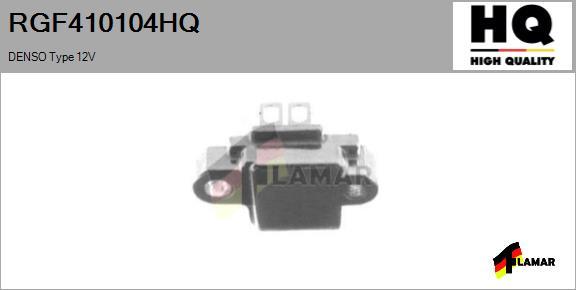 FLAMAR RGF410104HQ - Регулятор напряжения, генератор autospares.lv