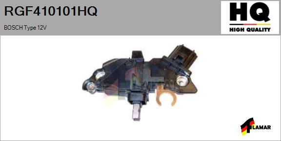 FLAMAR RGF410101HQ - Регулятор напряжения, генератор autospares.lv