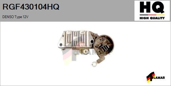 FLAMAR RGF430104HQ - Регулятор напряжения, генератор autospares.lv