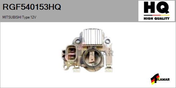 FLAMAR RGF540153HQ - Регулятор напряжения, генератор autospares.lv