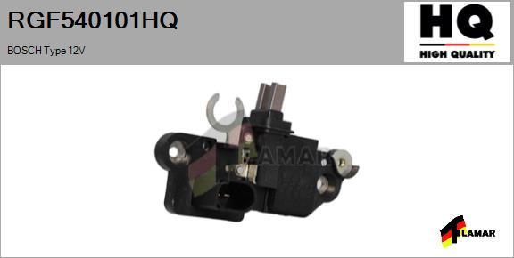 FLAMAR RGF540101HQ - Регулятор напряжения, генератор autospares.lv
