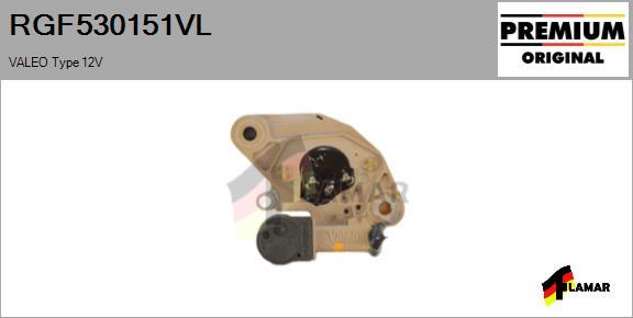 FLAMAR RGF530151VL - Регулятор напряжения, генератор autospares.lv