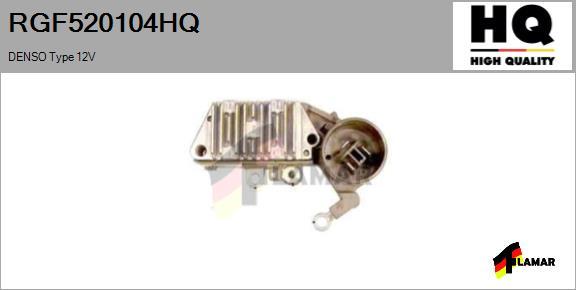FLAMAR RGF520104HQ - Регулятор напряжения, генератор autospares.lv