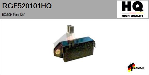 FLAMAR RGF520101HQ - Регулятор напряжения, генератор autospares.lv