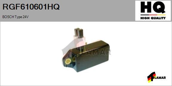 FLAMAR RGF610601HQ - Регулятор напряжения, генератор autospares.lv