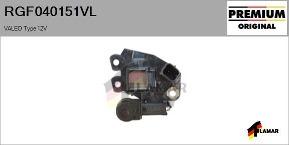 FLAMAR RGF040151VL - Регулятор напряжения, генератор autospares.lv