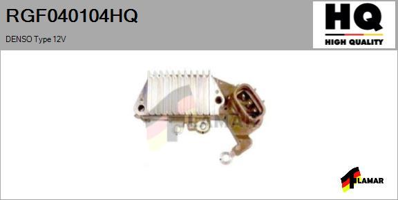 FLAMAR RGF040104HQ - Регулятор напряжения, генератор autospares.lv