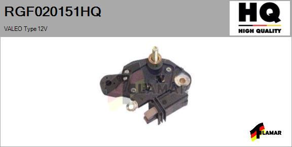 FLAMAR RGF020151HQ - Регулятор напряжения, генератор autospares.lv