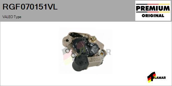 FLAMAR RGF070151VL - Регулятор напряжения, генератор autospares.lv