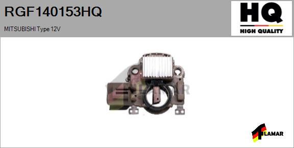FLAMAR RGF140153HQ - Регулятор напряжения, генератор autospares.lv