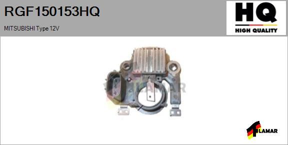 FLAMAR RGF150153HQ - Регулятор напряжения, генератор autospares.lv