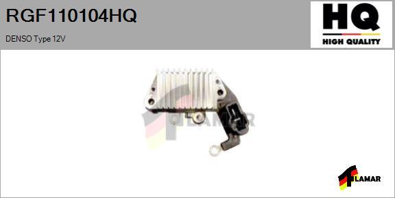 FLAMAR RGF110104HQ - Регулятор напряжения, генератор autospares.lv