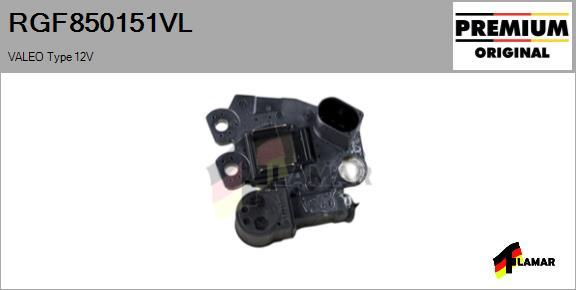 FLAMAR RGF850151VL - Регулятор напряжения, генератор autospares.lv