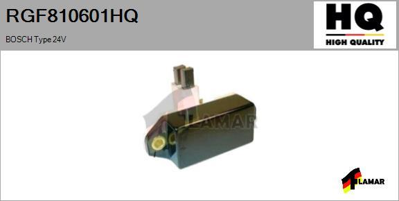 FLAMAR RGF810601HQ - Регулятор напряжения, генератор autospares.lv