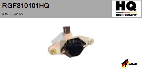 FLAMAR RGF810101HQ - Регулятор напряжения, генератор autospares.lv