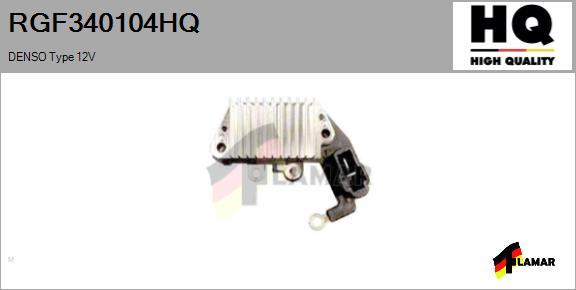 FLAMAR RGF340104HQ - Регулятор напряжения, генератор autospares.lv