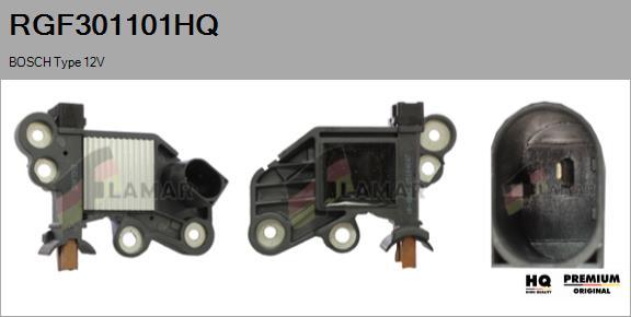 FLAMAR RGF301101HQ
 - Регулятор напряжения, генератор autospares.lv