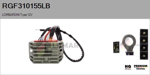 FLAMAR RGF310155LB
 - Регулятор напряжения, генератор autospares.lv