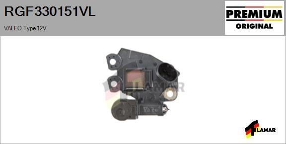 FLAMAR RGF330151VL - Регулятор напряжения, генератор autospares.lv