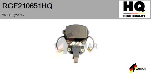 FLAMAR RGF210651HQ - Регулятор напряжения, генератор autospares.lv