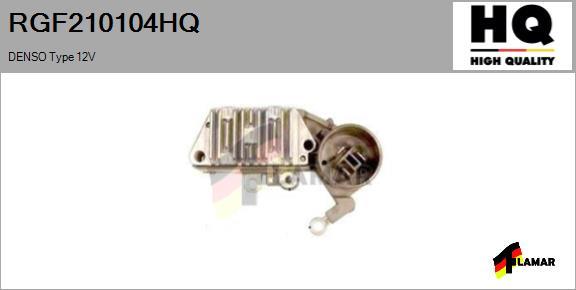 FLAMAR RGF210104HQ - Регулятор напряжения, генератор autospares.lv