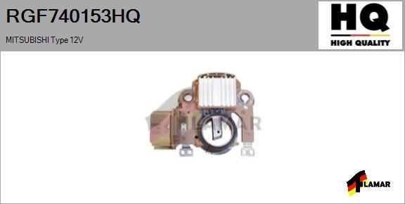 FLAMAR RGF740153HQ - Регулятор напряжения, генератор autospares.lv