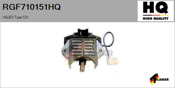 FLAMAR RGF710151HQ - Регулятор напряжения, генератор autospares.lv