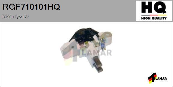 FLAMAR RGF710101HQ - Регулятор напряжения, генератор autospares.lv