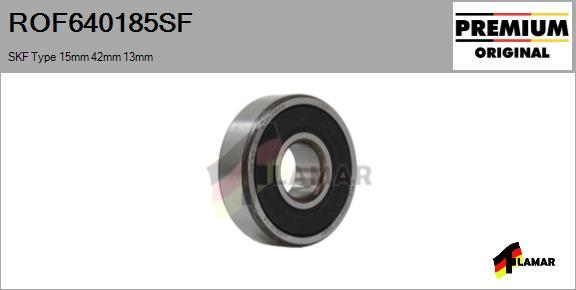 FLAMAR ROF640185SF - Подшипник autospares.lv