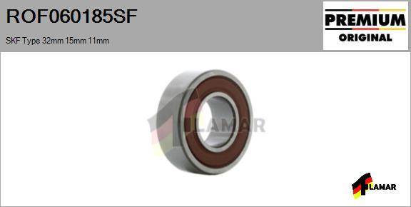 FLAMAR ROF060185SF - Подшипник autospares.lv