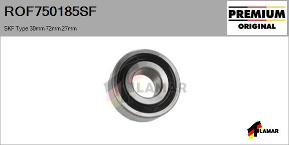 FLAMAR ROF750185SF - Подшипник autospares.lv