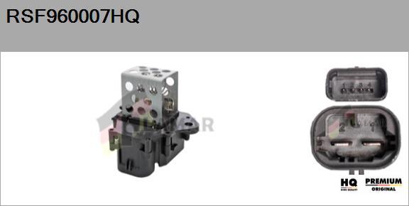 FLAMAR RSF960007HQ - Дополнительный резистор, электромотор - вентилятор радиатора autospares.lv